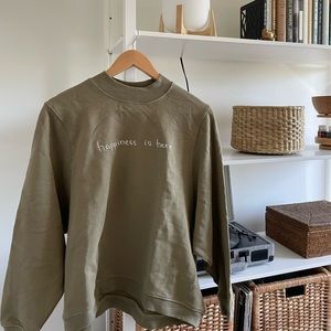 KRISTINMADE Happiness is Here Sweatshirt